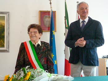 100 anni, gli auguri del Sindaco Ciolfi a Rita Guidotti