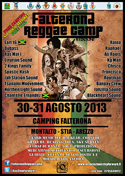 Tutto pronto per la seconda edizione del ‘Falterona Reggae Camp’