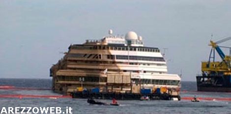 Giglio: raddrizzata Costa Concordia, nessuno sversamento