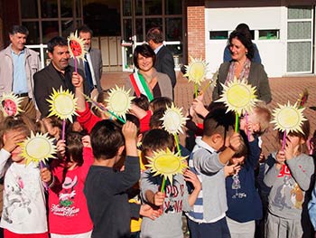 Il sole entra anche nella Scuola dell’infanzia e nel nido di Pieve al Toppo