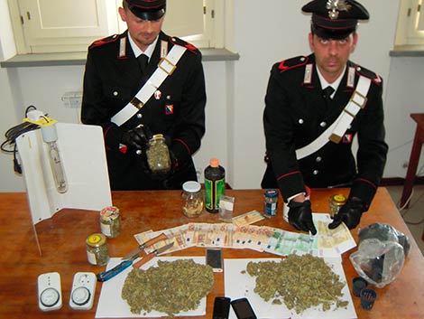 Cortona: coltivano marijuana, tre arresti