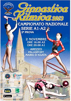 Appuntamento con la ginnastica ritmica sabato al Palasport