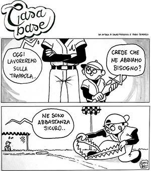 Un fumetto aretino promuove il baseball al Lucca Comics