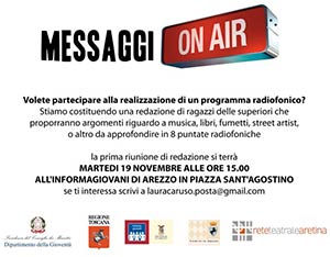 Messaggi on air: trasmissione radio fatta da ragazzi
