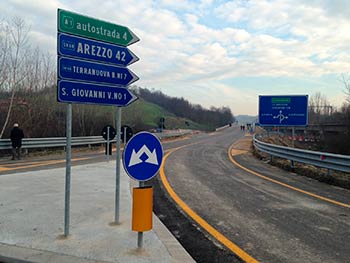 Aperto al traffico il tratto di SP!! tra Acquaviva e Badiola