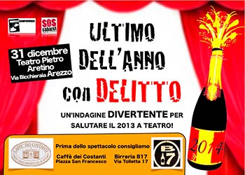Misteri e risate per il capodanno a teatro degli aretini
