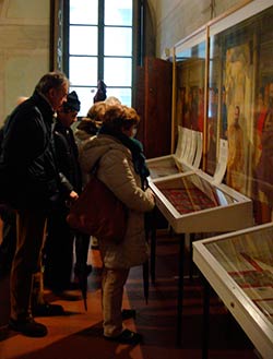 Collezionisti Storici Aretini dopo l’apertura della mostra ‘I Figli della Fiera Antiquaria