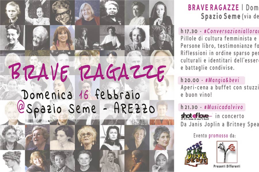 Brave Ragazze: ad Arezzo si parla di femminismo e lesbismo verso nuovi orizzonti comuni
