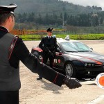 Carabinieri posto di blocco