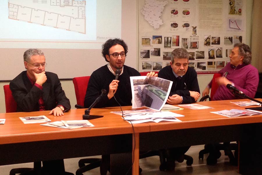 Presentato il progetto di ampliamento del liceo di Montevarchi