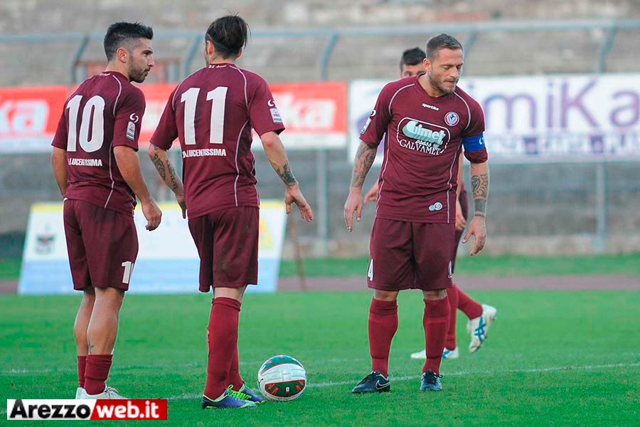 Arezzo – Albinoleffe: 0 – 1 finale