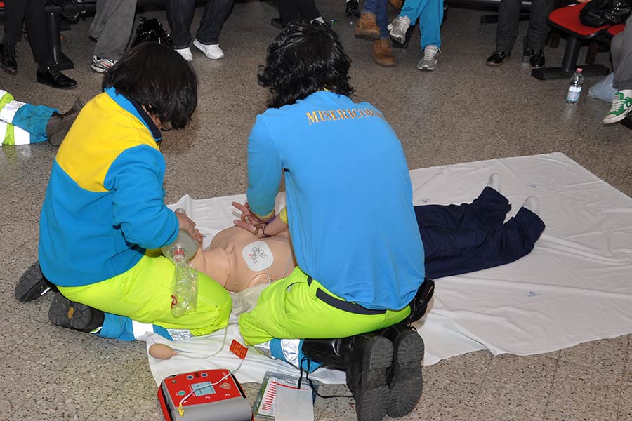 Corso soccorritori 2016 presso Misericordia Arezzo