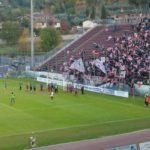 Arezzo squadra sotto curva