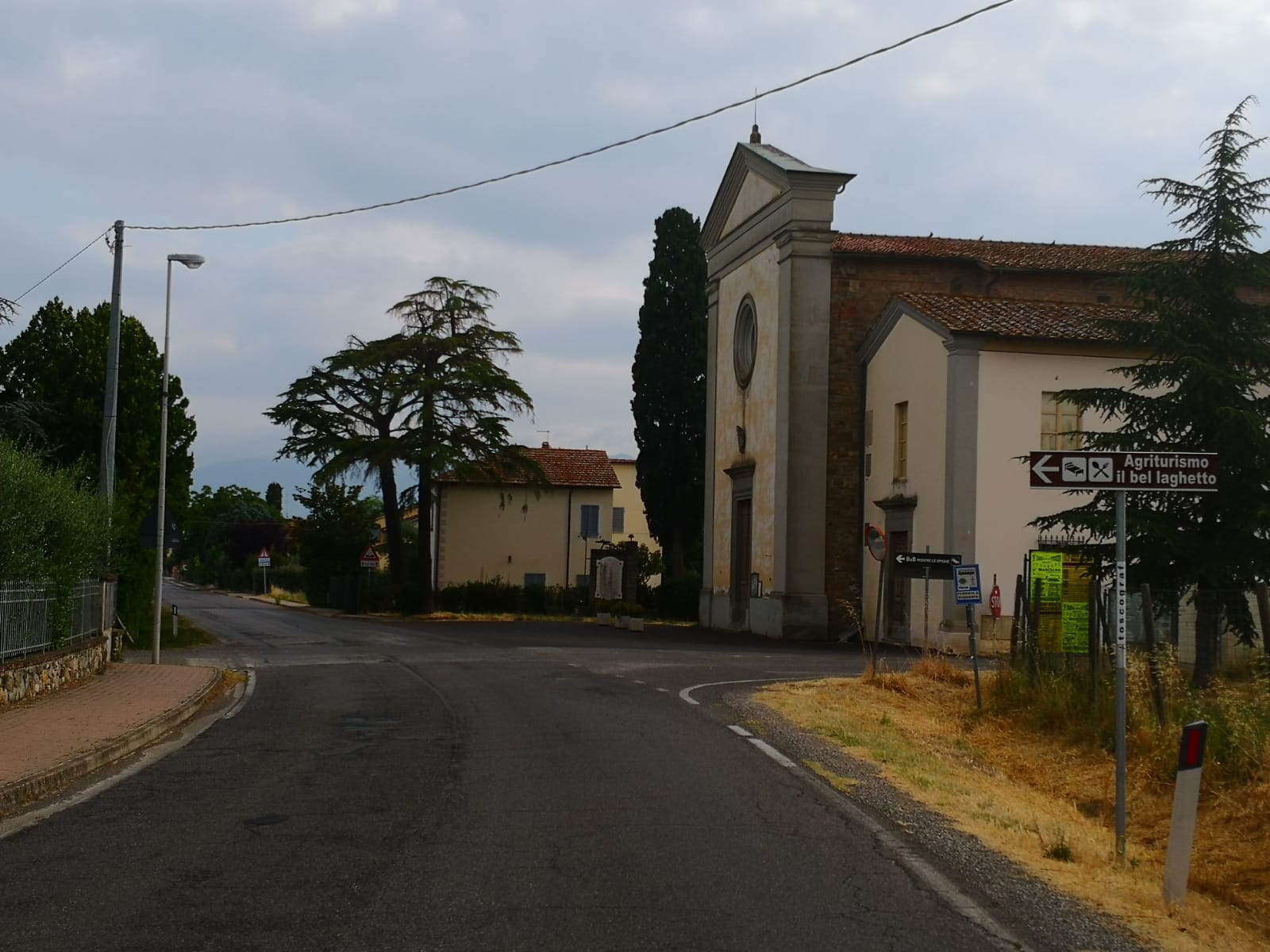 Contributi regionali per la messa in sicurezza dell’incrocio nei pressi della chiesa di  Castroncello