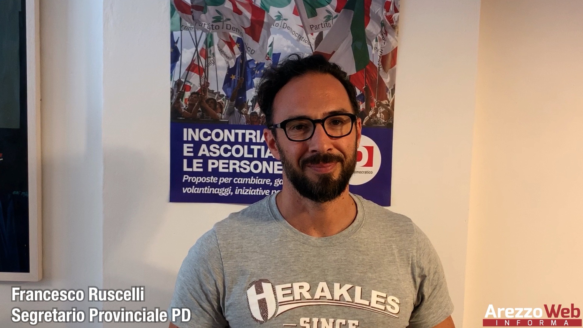 Intervista a Francesco Ruscelli segretario provinciale PD