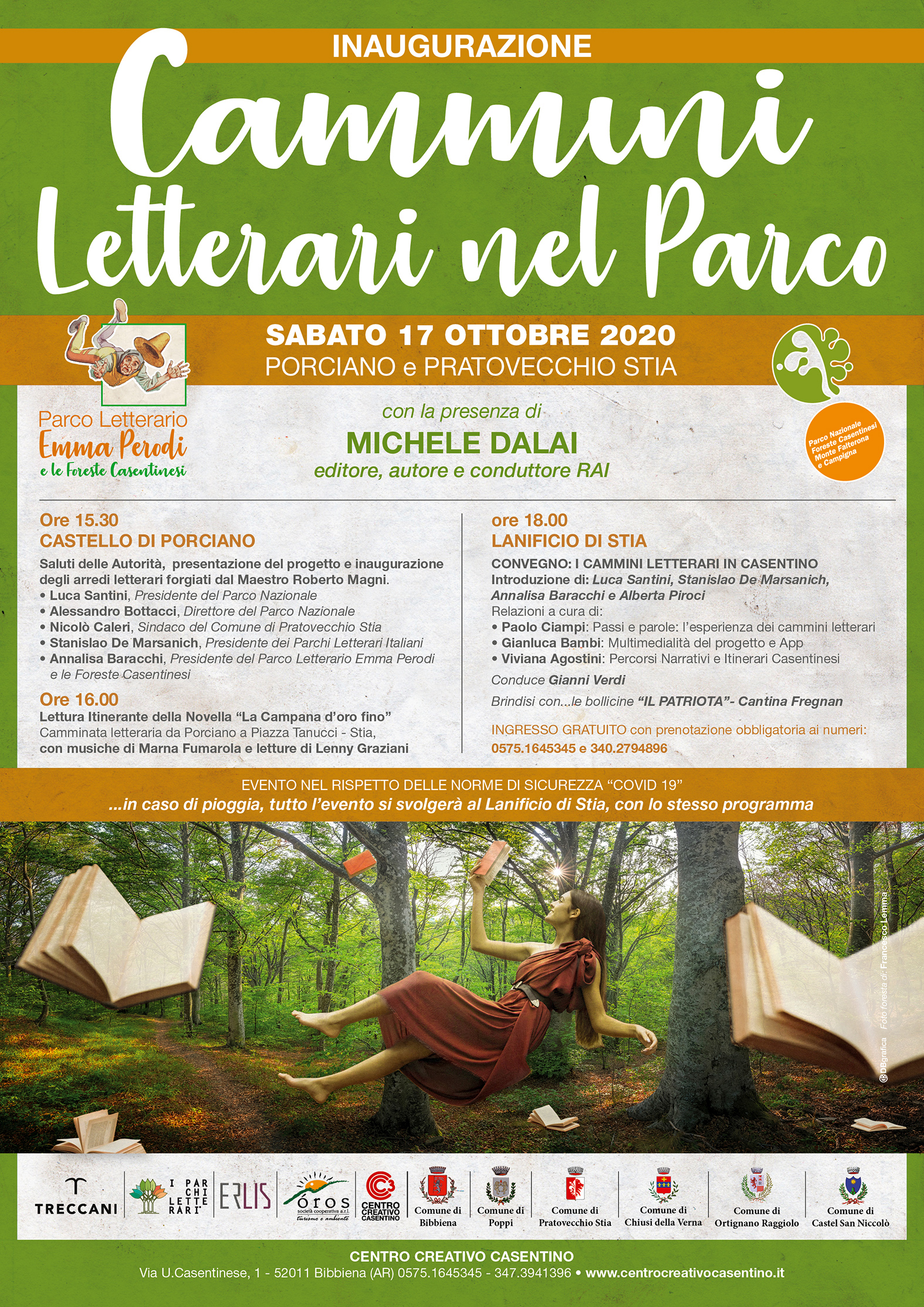 I cammini letterari nel Parco nazionale delle Foreste casentinesi