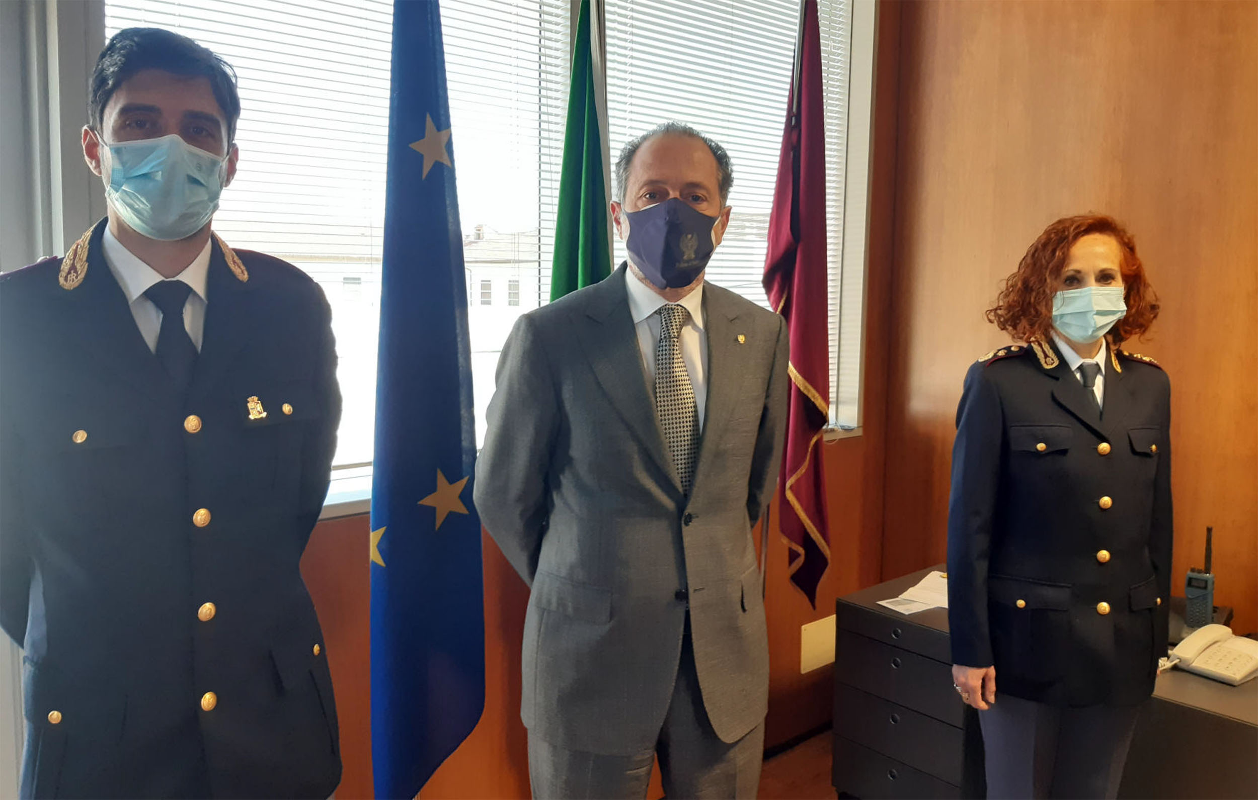 Con provvedimenti del Dipartimento della Pubblica Sicurezza sono stati avvicendati i vertici di due importanti articolazioni della Questura aretina
