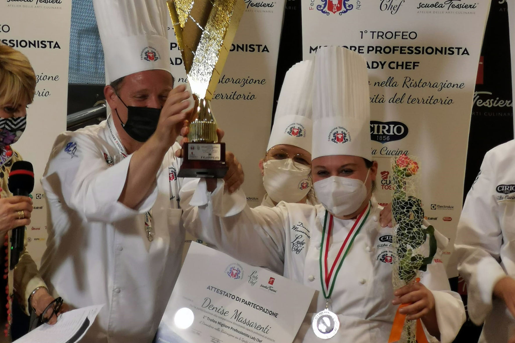 Una cuoca aretina è la seconda migliore Lady Chef italiana