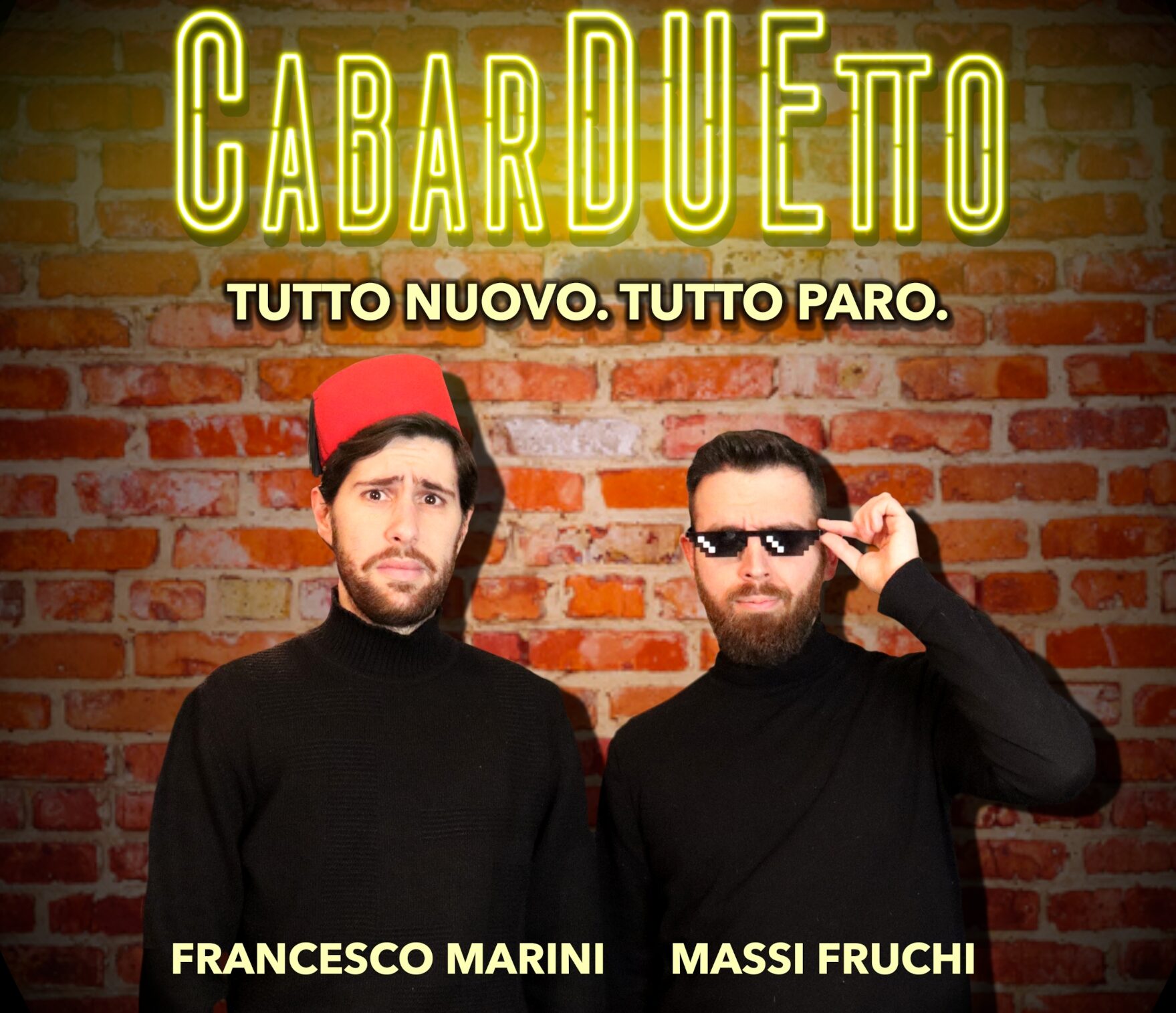 Il nuovo Cabarduetto: al Teatro Masaccio per ridere e regalare sorrisi