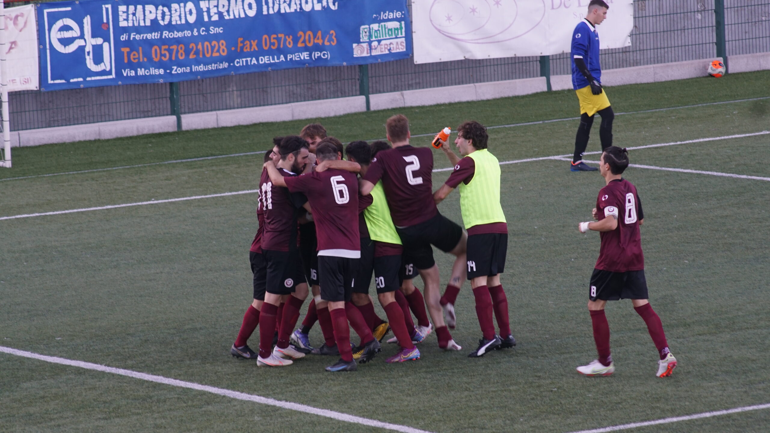 US Arezzo Football Academy Prima squadra grande vittoria a