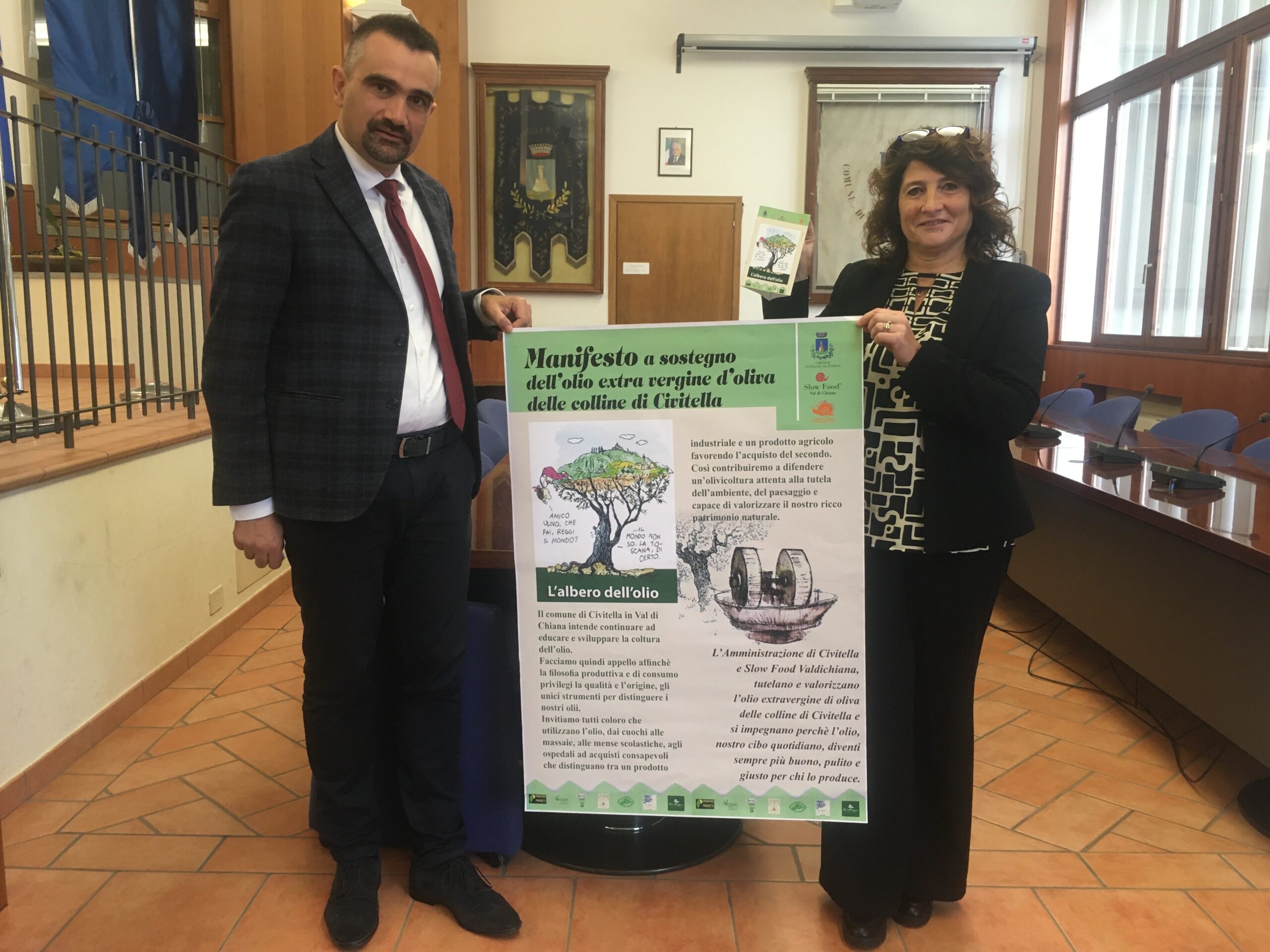 “Manifesto a sostegno dell’olio extra extravergine d’oliva delle colline di Civitella”: Amministrazione comunale e Slow Food Val di Chiana lanciano l’iniziativa