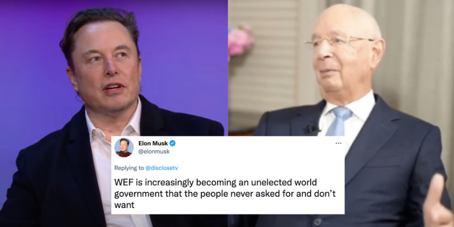 Elon Musk: “il WEF è un non eletto governo mondiale che il popolo non vuole e non ha mai chiesto”