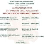 Convegno Roma Vaccinazione Pediatrica