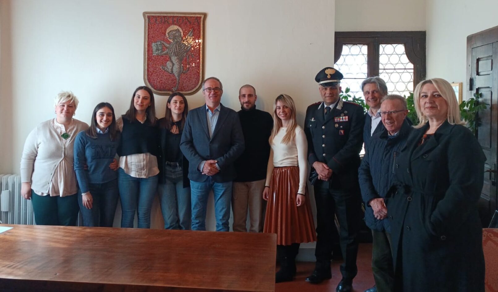 Gli studenti del master in Turismo Sostenibile di Intrecci e Luiss in visita a Cortona