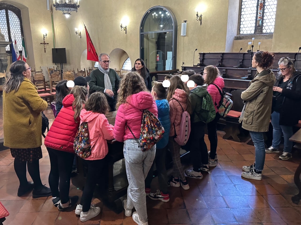Educazione civica, gli alunni della scuola di Centoia in visita al Comune di Cortona