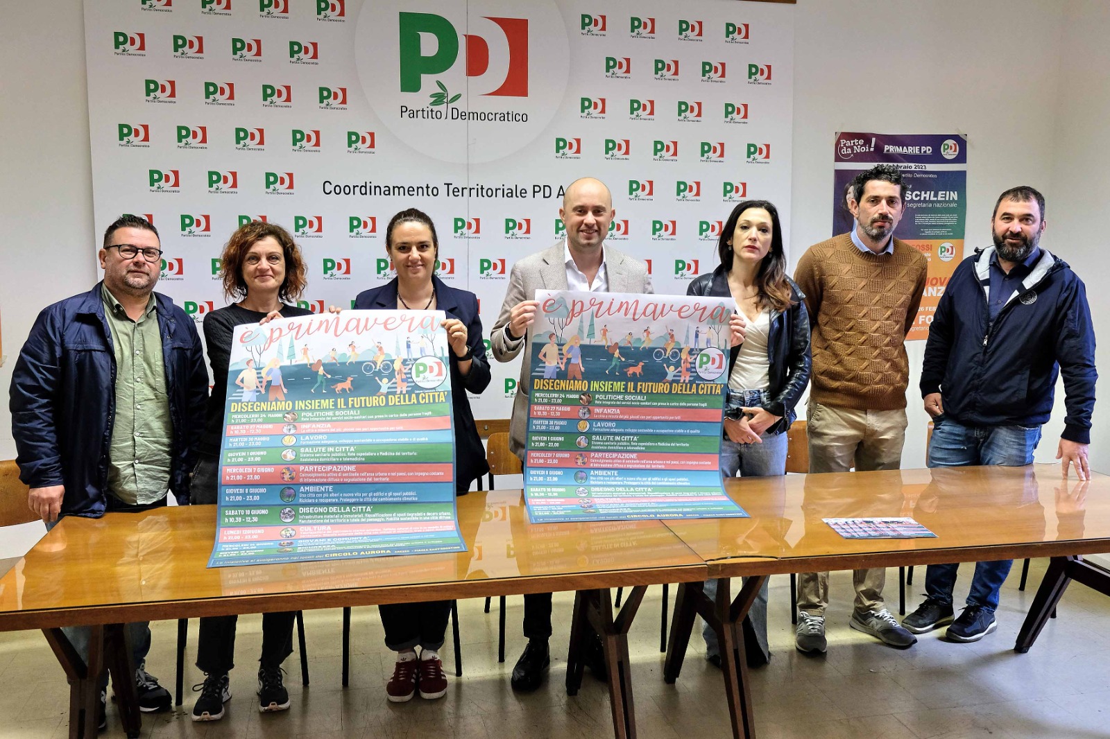 “È primavera”: il PD lancia una serie di iniziative per il futuro di Arezzo