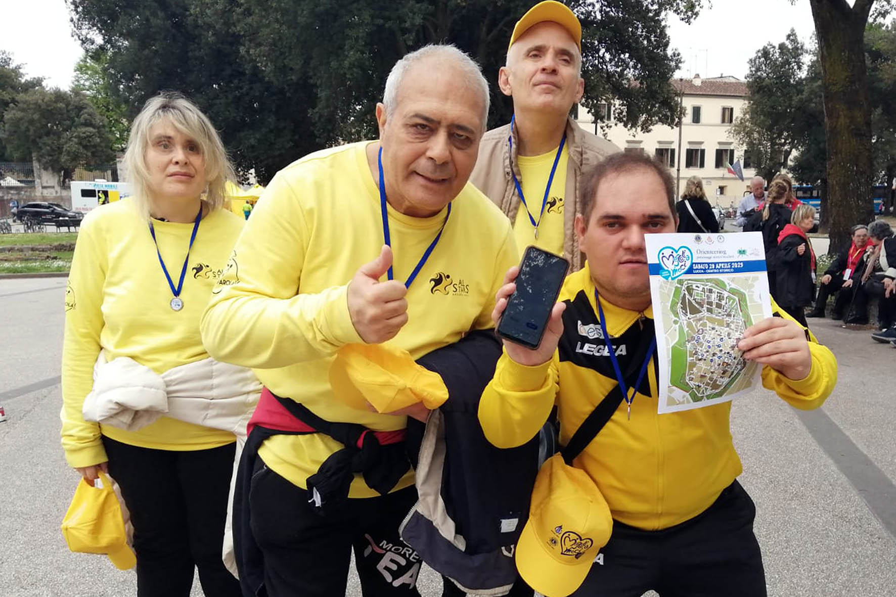 All Stars Arezzo vince la prova di orienteering ai Play The Games di Lucca